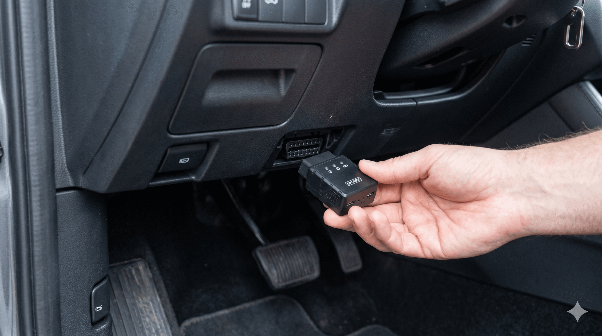 Installation d'un traceur GPS sur prise OBD-II véhicule